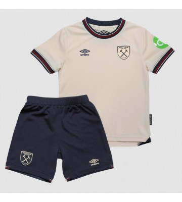 West Ham United Jarrod Bowen #20 Udebanetrøje Børn 2025-26 Kortærmet (+ Korte bukser)